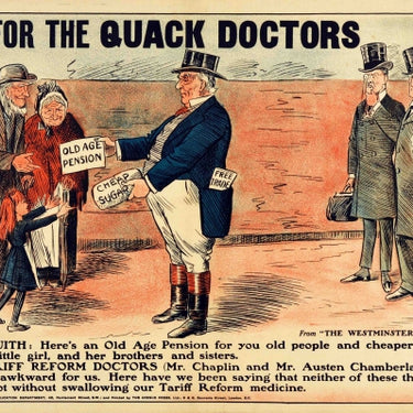 Liberal Party Tariff Reform Quack Doctors