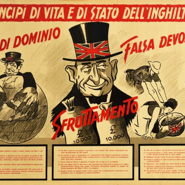 British State Values WWII Italy UK