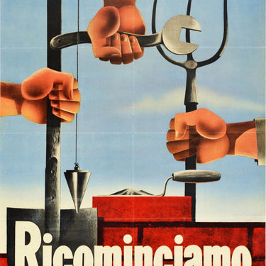 Ricominciamo Italy Restoration Labour Mechanic Farmer