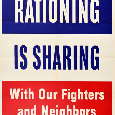 Rationing Is Sharing WWII USA Home Front