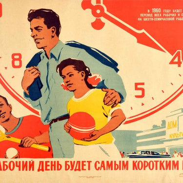 Six Hour Day Working Week USSR