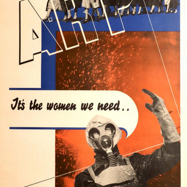 ARP It's The Women We Need WWII