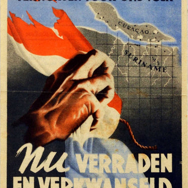 Suriname Curacao Dutch Colony WWII