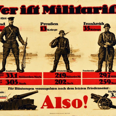 Militarist Britain Prussia Germany WWI