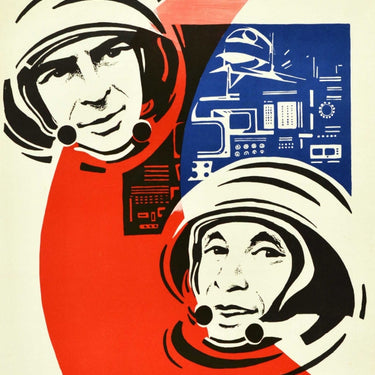 Soviet Cosmonauts Space Workers USSR Soyuz 12