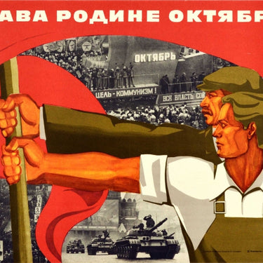 October Revolution Motherland Glory USSR