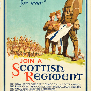 Join a Scottish Regiment Tom Curr