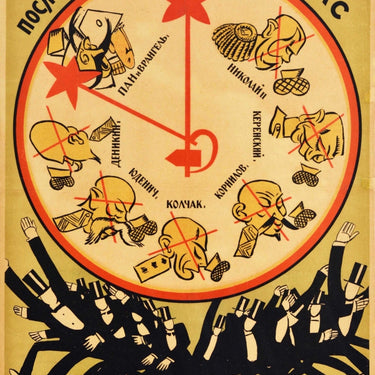 Communist Clock Russian Civil War