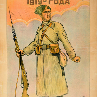 Red Army Man 1919 Soviet Soldier