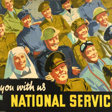 Are You With Us In National Service WWII