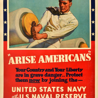 United States Navy Reserve WWII Arise Americans