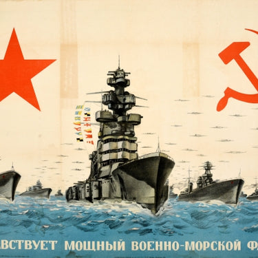 Long Live Powerful Navy USSR WWII