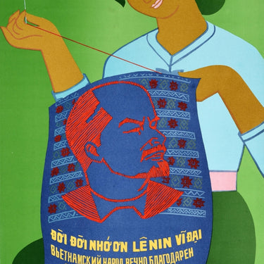 Vietnamese People Eternally Grateful Great Lenin USSR