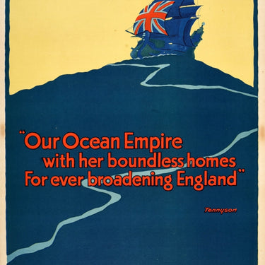 Our Ocean British Empire England Tennyson