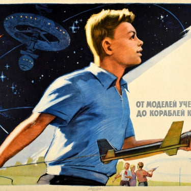 Student Models Space Ships USSR