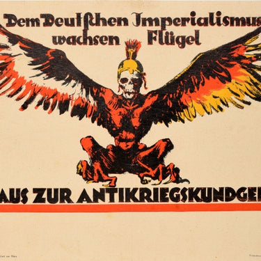 German Imperialism Growing Wings Anti War