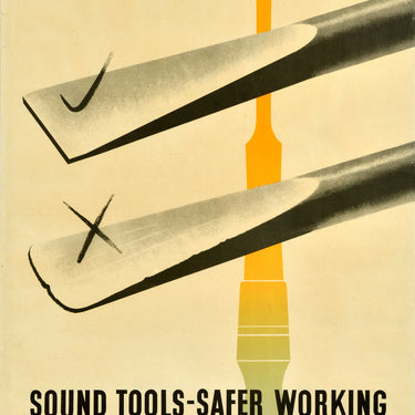 Sound Tools Safer Working ROSPA WWII Eckersley