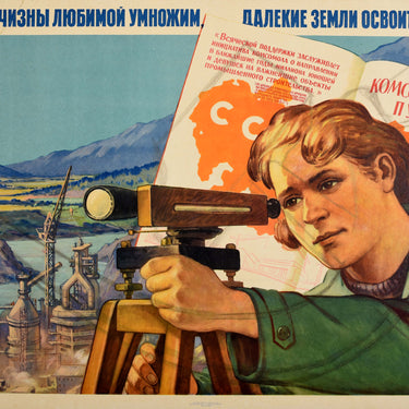 Develop Distant Lands Wealth Fatherland USSR