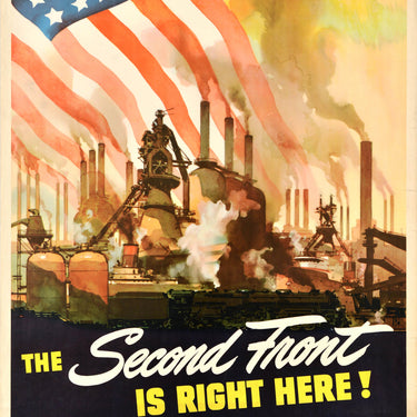 Second Front Is Here Produce More For Victory