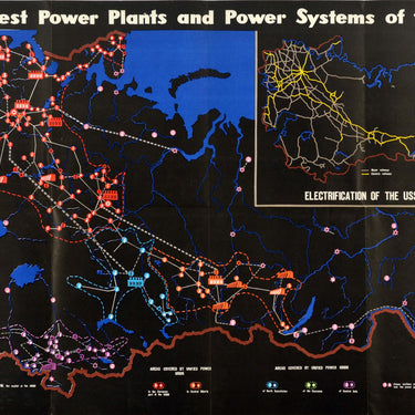 Largest Power Plants USSR Soviet Union