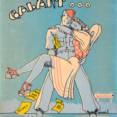 For A Gallant Gesture Military Secrets Pinup