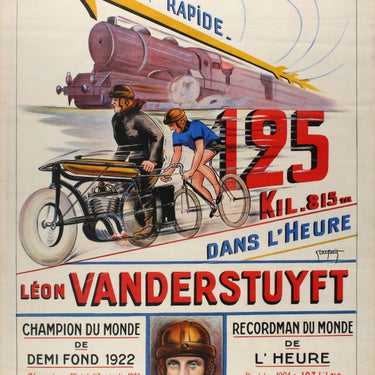 Leon Vanderstuyft Cycling World Record