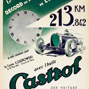 Bugatti Castrol Czaikowski World Speed Record