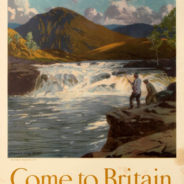 Come to Britain for Fishing Norman Wilkinson