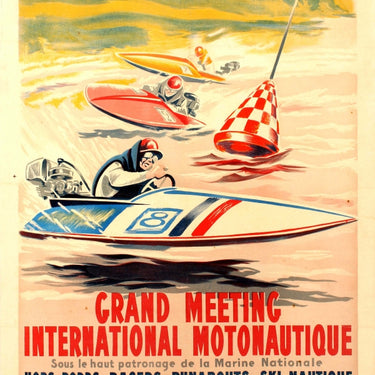 Grand Meeting Motonautique Boat Racing Geo Ham