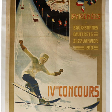 Club Alpin Francais IV Concours International De Ski Alpine Ski Jump