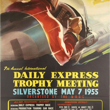 Daily Express Trophy Meeting Silverstone 1955 Formula One Motor Race