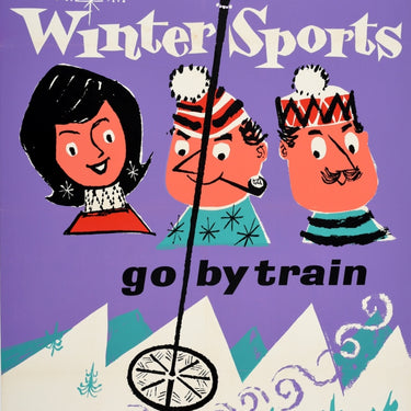 Winter Sports Go By Train British Railways