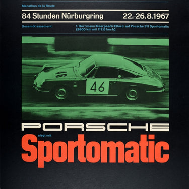 Porsche Sportomatic Marathon Route Endurance Race Nurburgring