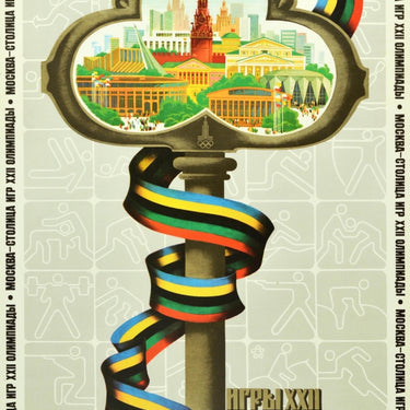 Moscow Olympic Games 1980 Key City