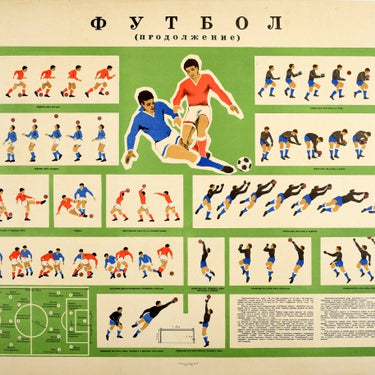 Football USSR How To Instructions Game Play