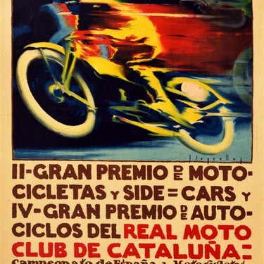 Gran Premio De Moto GP Motorcycle Racing Catalunya