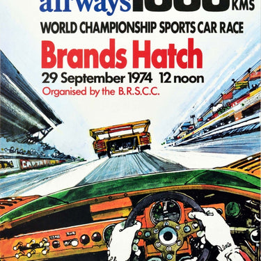 Brands Hatch Car Race British Airways 1974