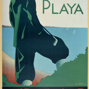 Golf And Beach Miramar Argentina Art Deco