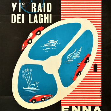 Raid Dei Laghi Enna Sicily Automobile Club Italy