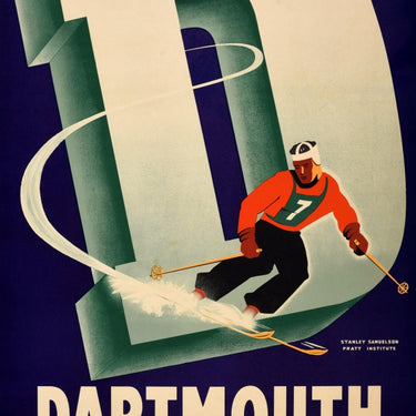 Dartmouth Winter Carnival 1941 Ski USA