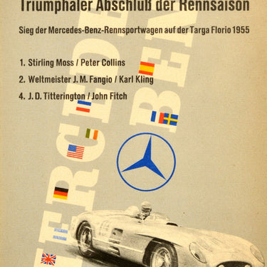 Mercedes Benz Targa Florio 300SLR Stirling Moss