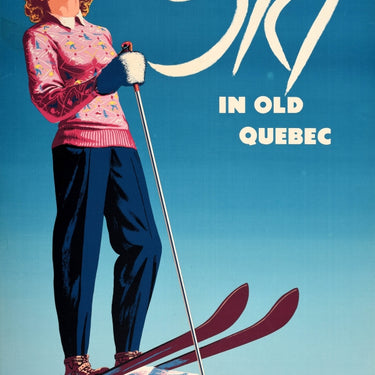 Ski Old Quebec Chateau Frontenac