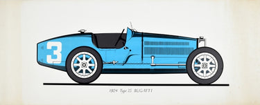 Bugatti 1924 Type 35 Racing Car