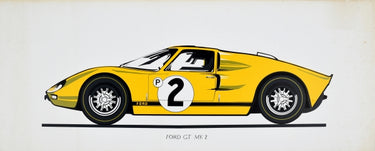 Ford GT MK2 Racing Car