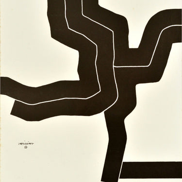 Munich Olympics 1972 Black Pattern Eduardo Chillida