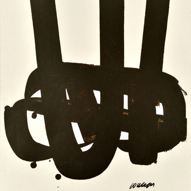 Munich Olympics 1972 Pierre Soulages Abstract