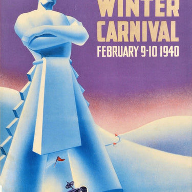 Dartmouth Winter Carnival 1940 Ski USA