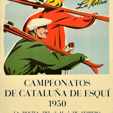 Catalan Ski Championships 1950 La Molina