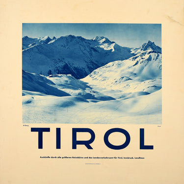Tyrol Tirol Arlberg Austria