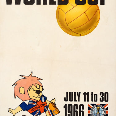 World Cup Willie 1966 Football FIFA
